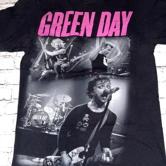 VINTAGE MENS GREEN DAY TEE SIZE S - Picture 2 of 8